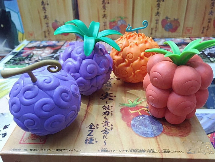 One Piece - Lot de 4 figurines fruit du démon